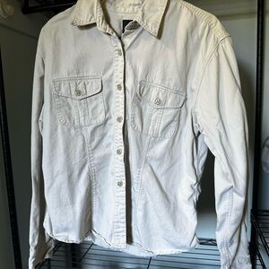 Dockers Women's Light Cream Jean Jacket